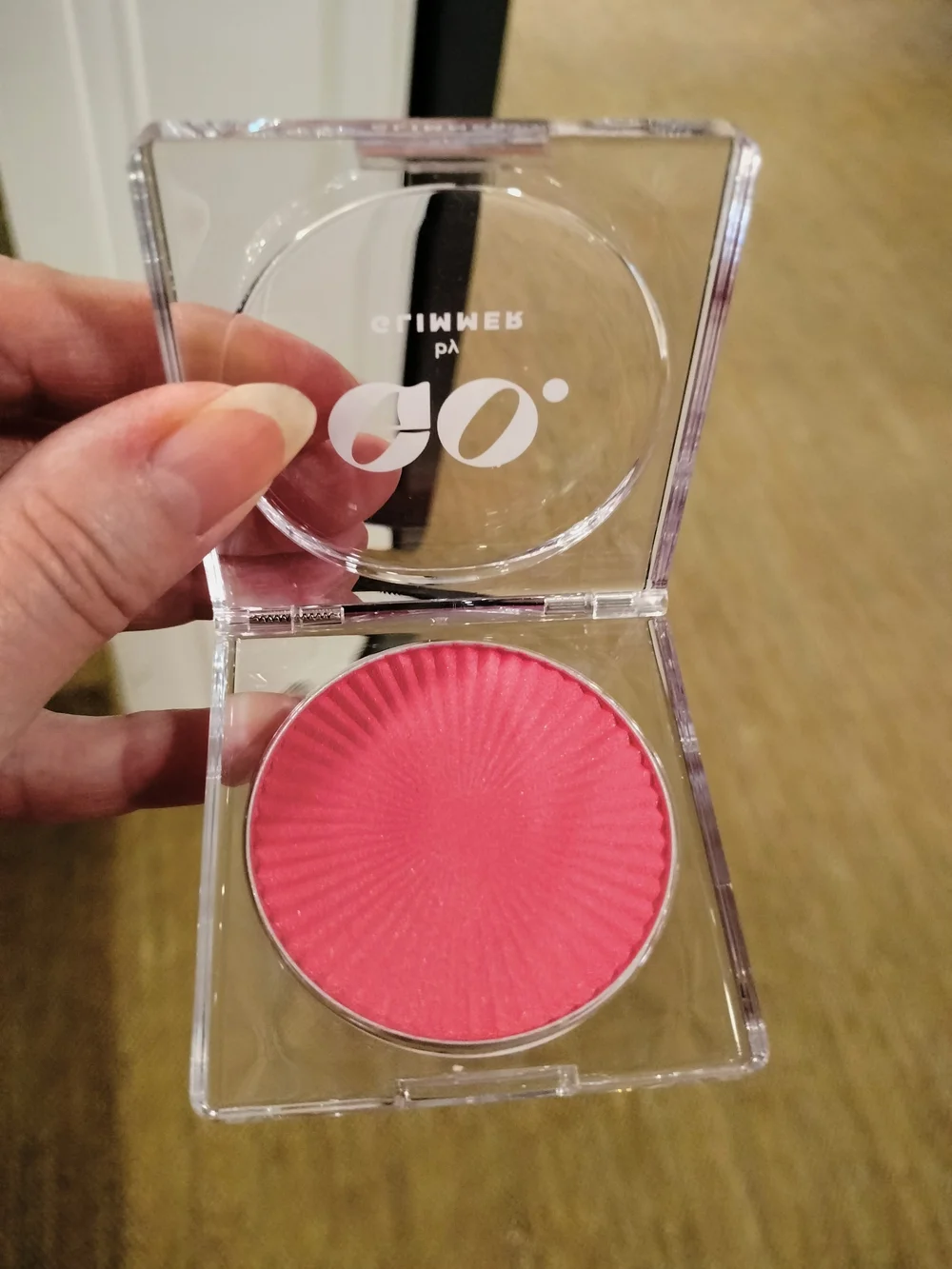 Avon Pink Pressed Powder Blush Botanical Gardens